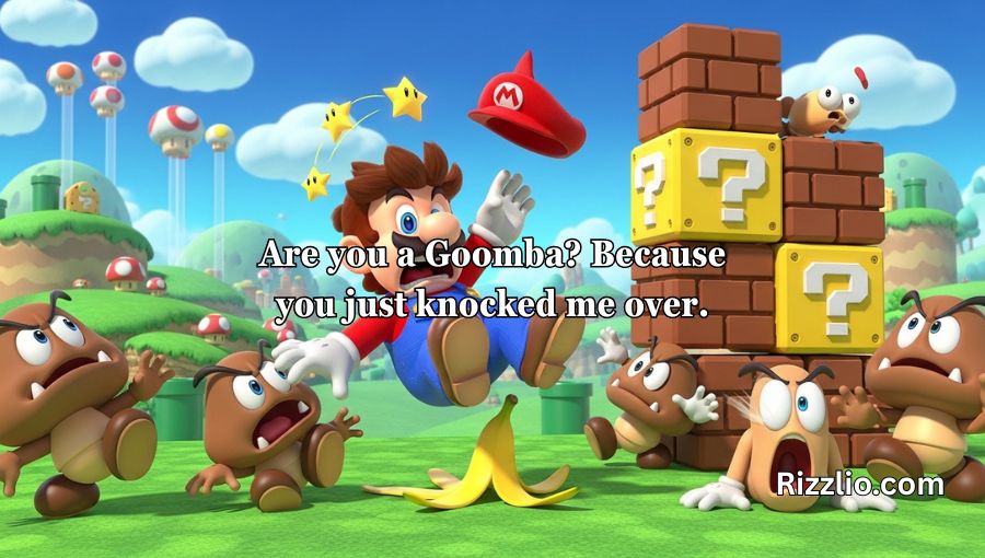 Mario Pick Up Lines