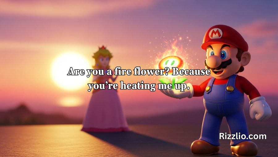 Mario Pick Up Lines