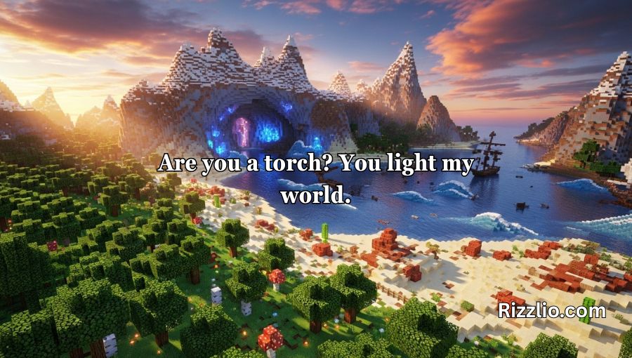 Minecraft Pick Up Lines