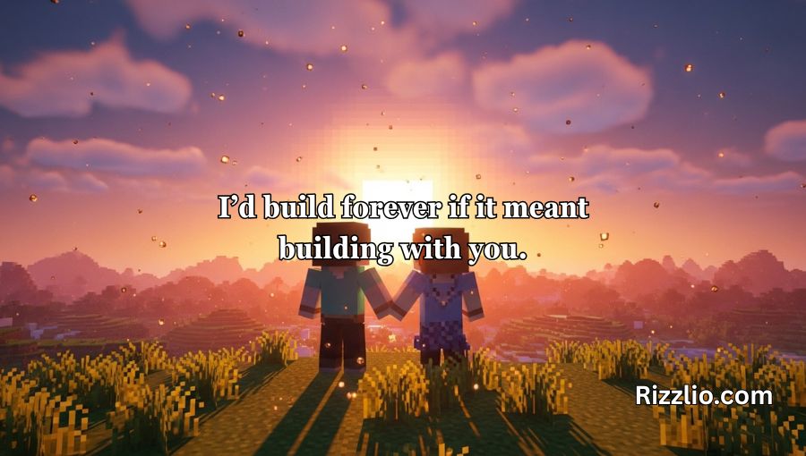 Minecraft Pick Up Lines