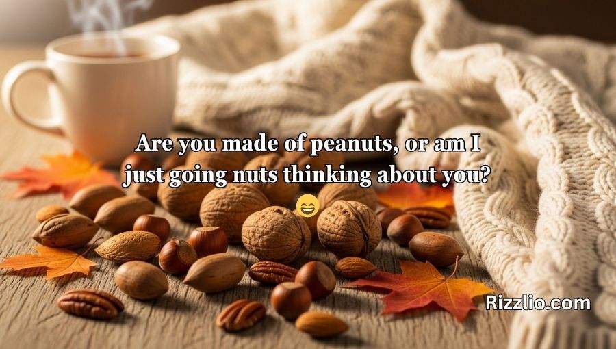 Nuts Pickup Lines