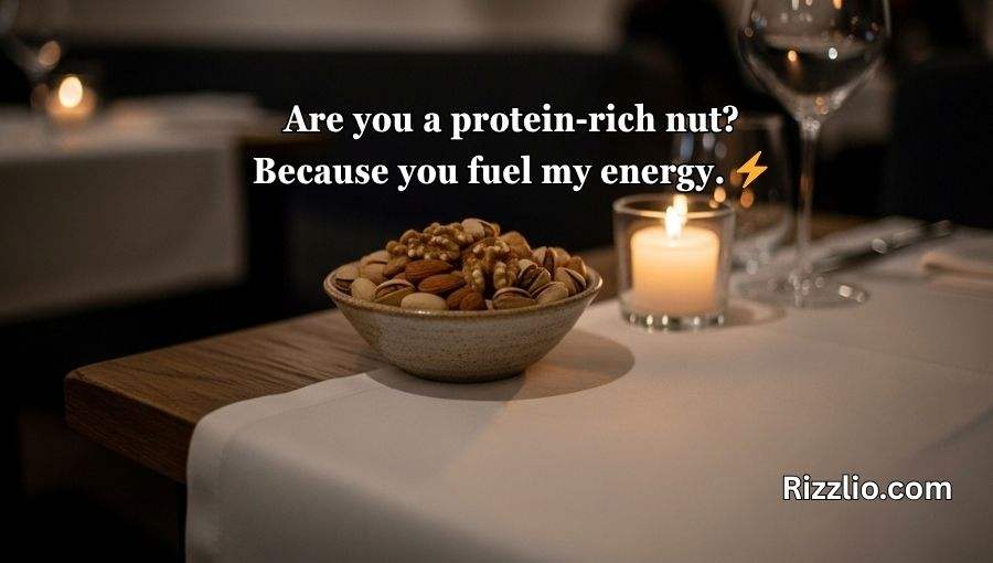 Nuts Pickup Lines