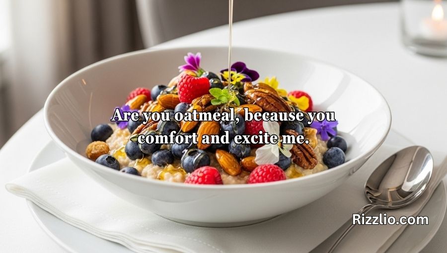 Oatmeal Pick Up Lines