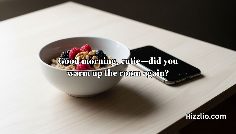 Oatmeal Pick Up Lines