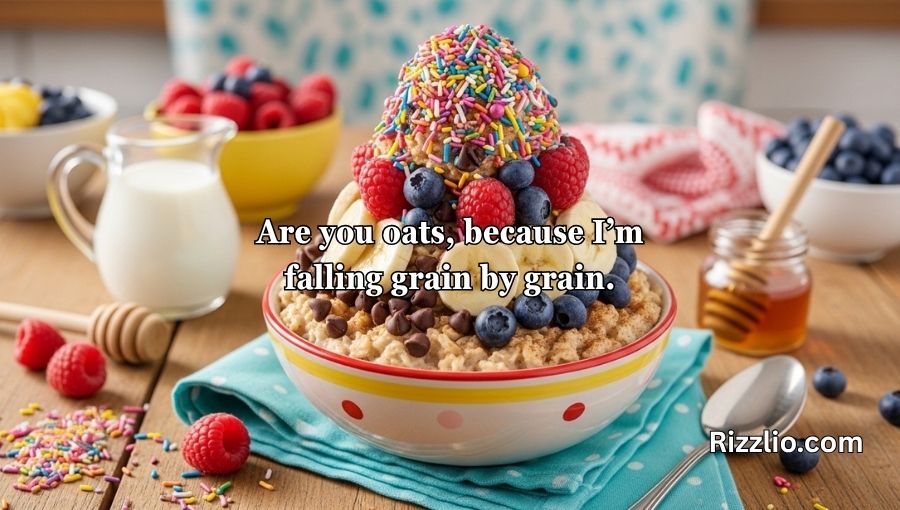 Oatmeal Pick Up Lines
