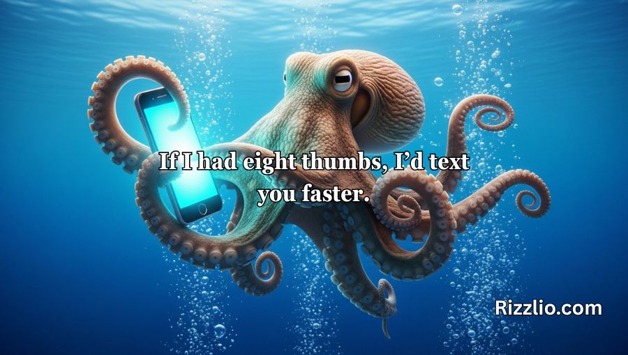 Octopus Pickup Lines