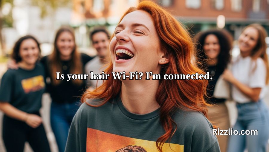 Redhead Pick-Up Lines