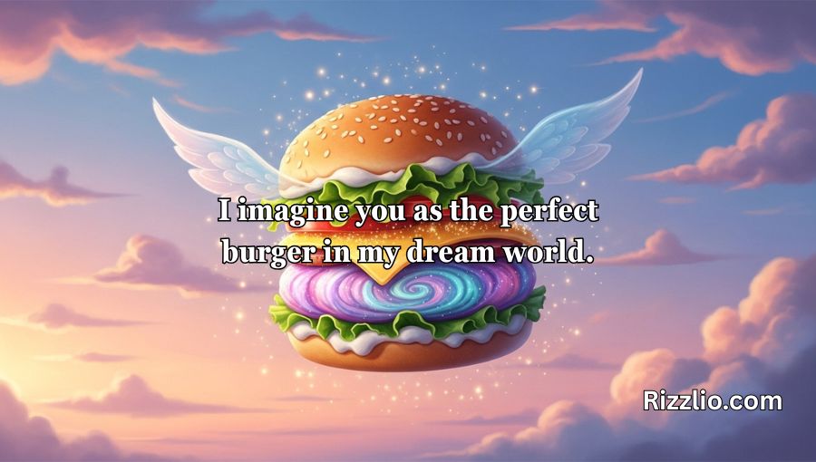 Sizzling Burger Pick-Up Lines