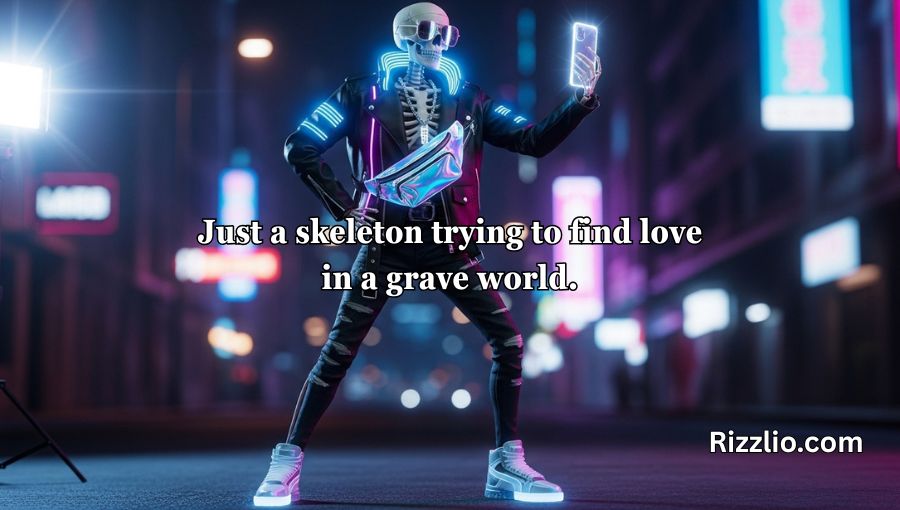 Skeleton Pick Up Lines