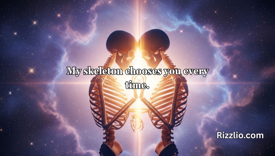 Skeleton Pick Up Lines