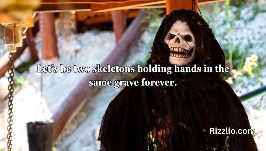Skeleton Pick Up Lines