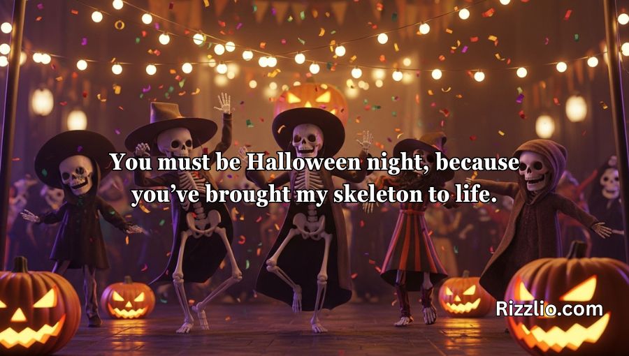 Skeleton Pick Up Lines