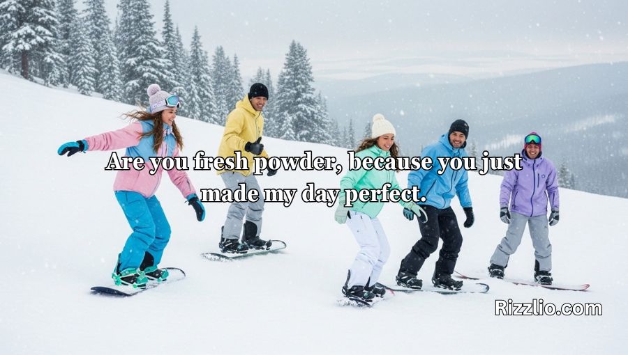 Snowboard Pick Up Lines