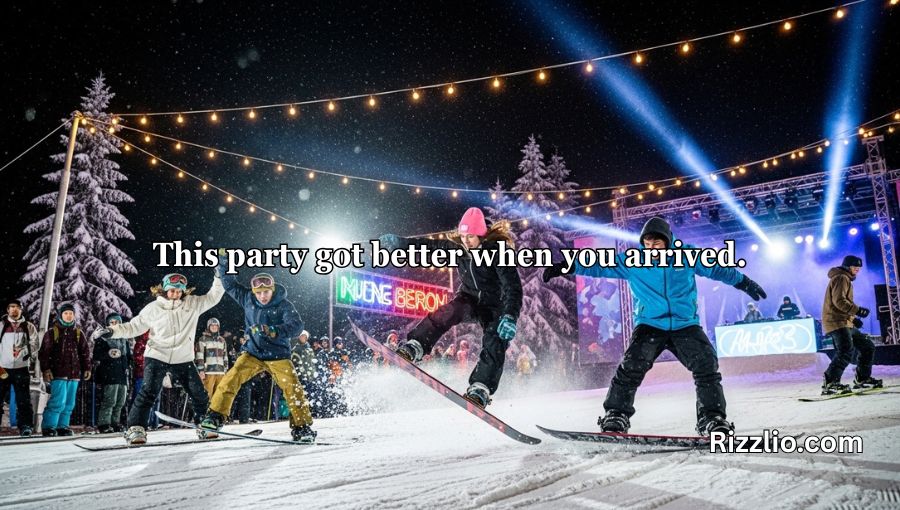 Snowboard Pick Up Lines