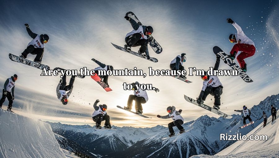 Snowboard Pick Up Lines