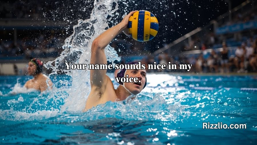 Water Polo Pick Up Lines