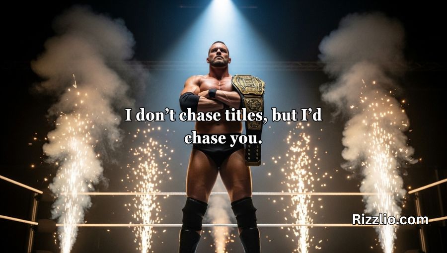 Wrestling Pick Up Lines