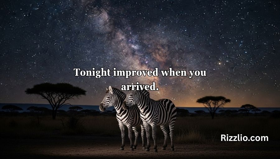 Zebra Pickup Lines