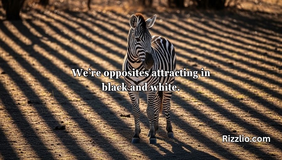 Zebra Pickup Lines