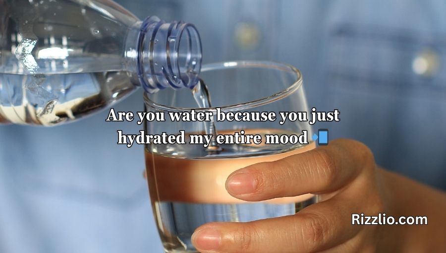 Water Pick Up Lines