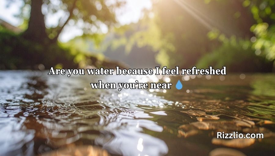Water Pick Up Lines
