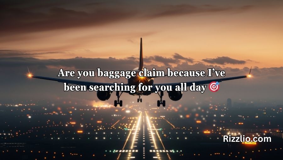 Aeroplane Pick Up Lines