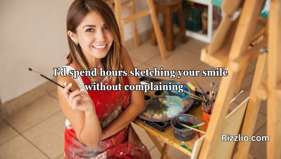Artist Pick Up Lines