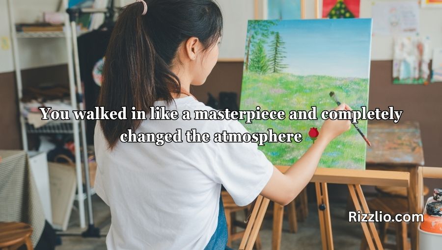 Artist Pick Up Lines