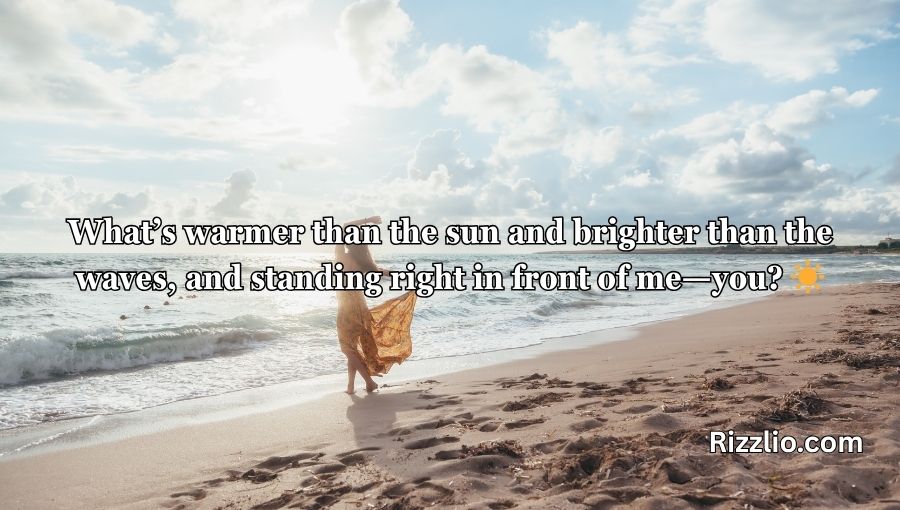 Best Beach Pick Up Lines