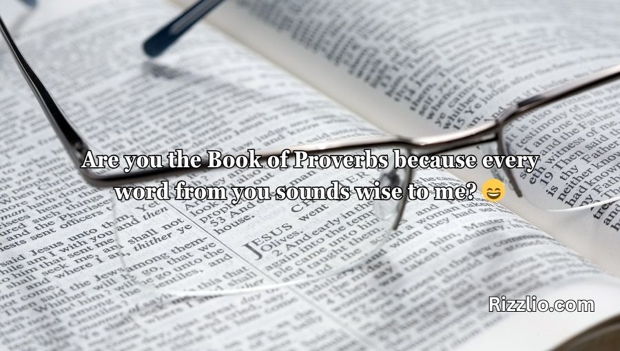 Biblical Pick Up Lines