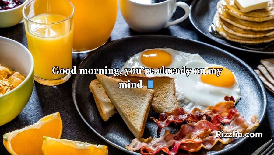 Breakfast Pick Up Lines