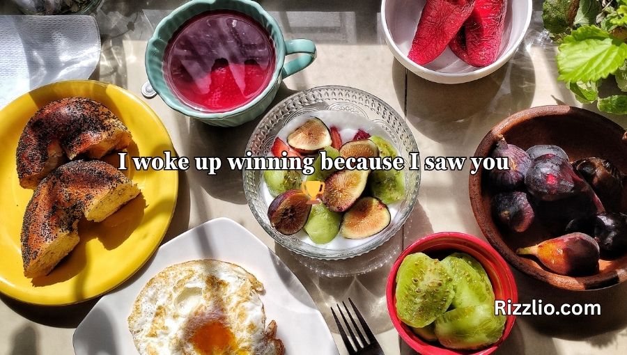 Breakfast Pick Up Lines