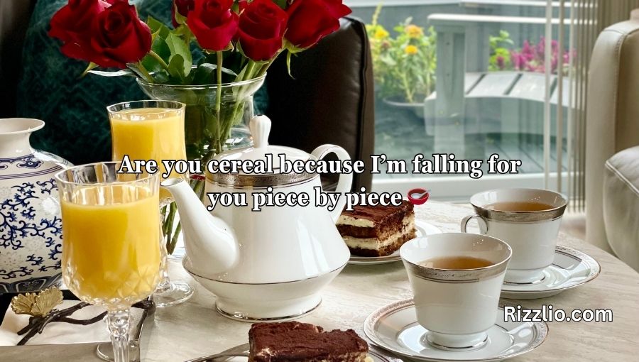 Breakfast Pick Up Lines