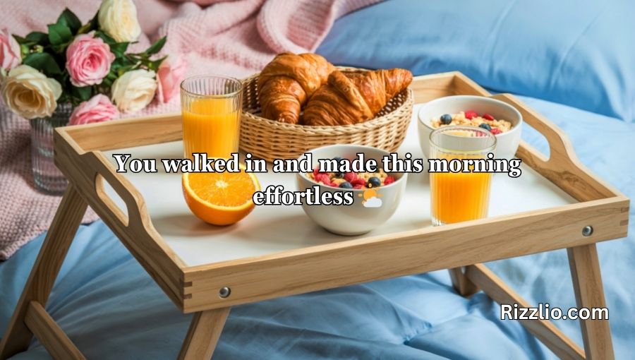 Breakfast Pick Up Lines