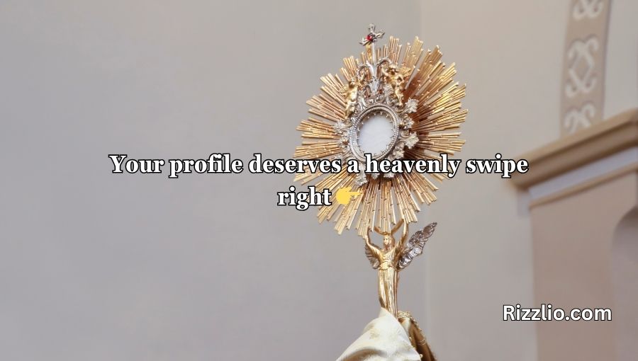 Catholic Pick Up Lines