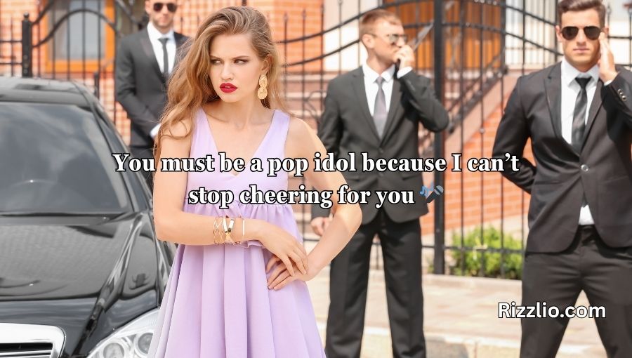 Celebrity Pick Up Lines