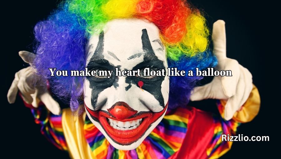 clown pick up lines