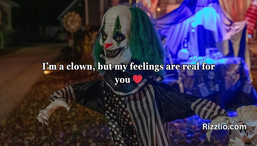 clown pick up lines
