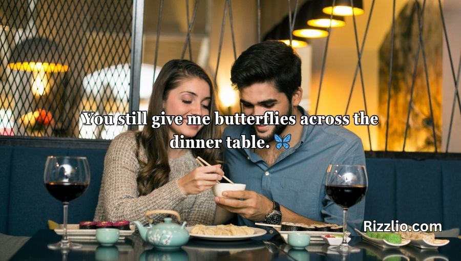 Dinner Pick-Up Lines