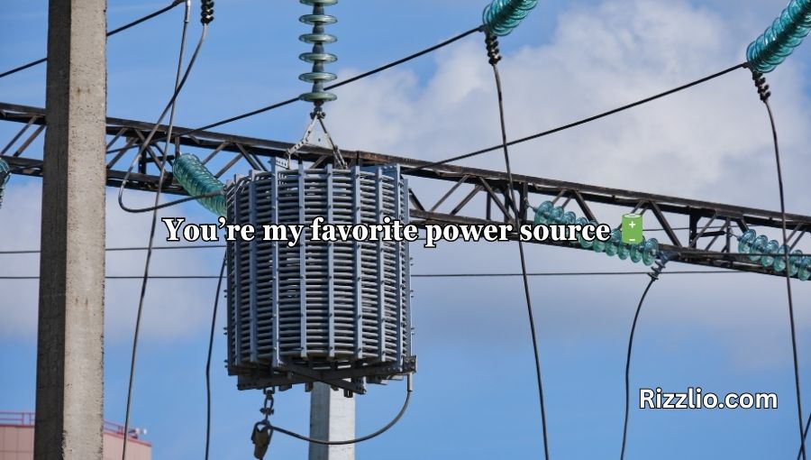 Electricity Pick Up Lines