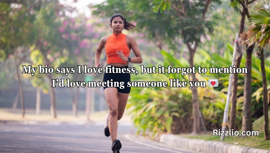 Exercise Pick Up Lines