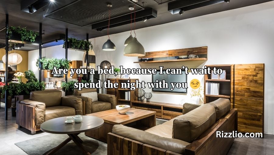 Furniture Pickup Lines