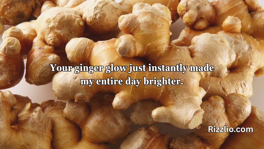 Ginger Pick Up Lines