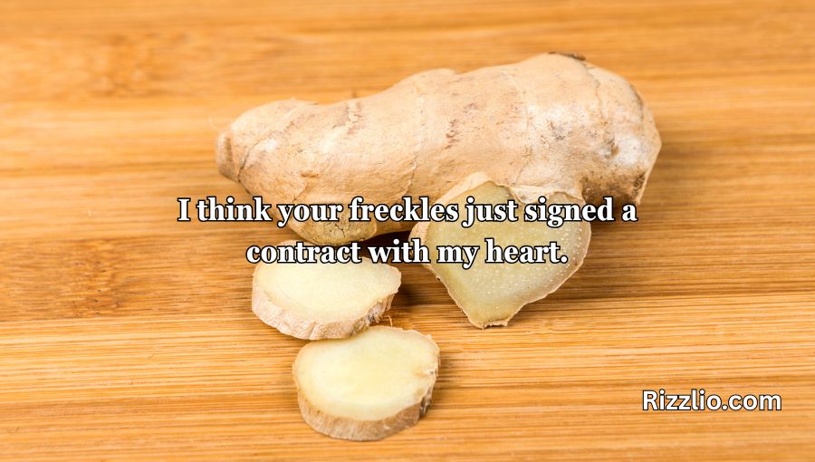 Ginger Pick Up Lines