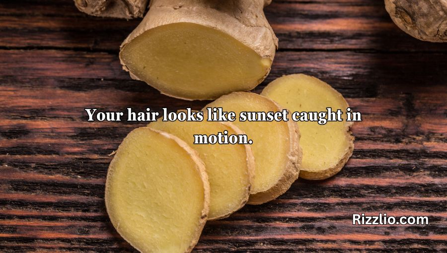 Ginger Pick Up Lines