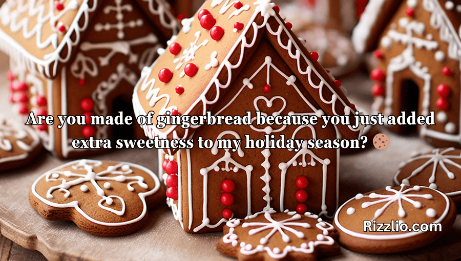 Gingerbread Pick Up Lines
