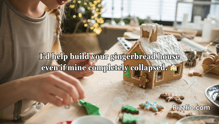 Gingerbread Pick Up Lines