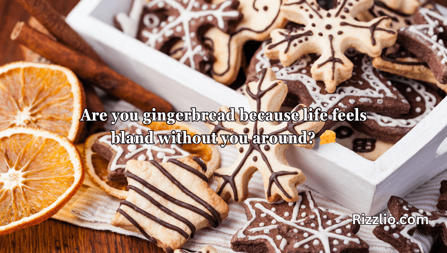 Gingerbread Pick Up Lines