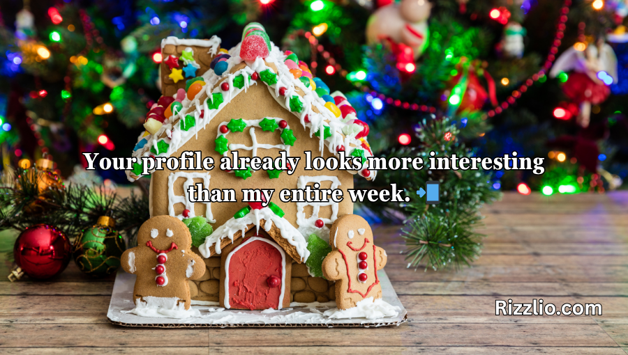 Gingerbread Pick Up Lines
