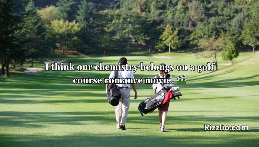Golfing Pick Up Lines